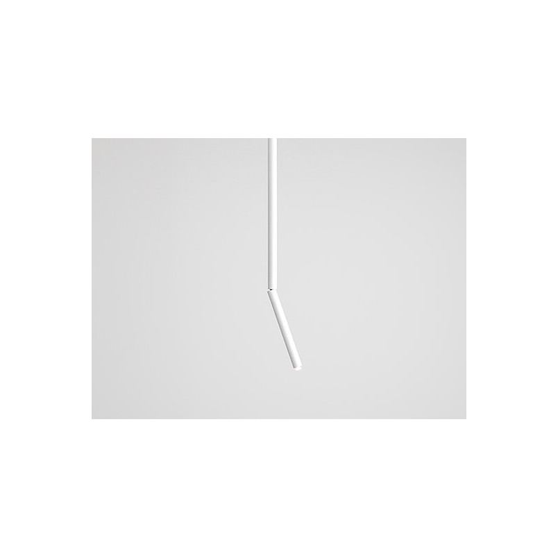 Lampa Sufitowa Tuba Stick Biała Aldex | Minimalizm i Styl