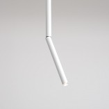 Lampa Sufitowa Tuba Stick Biała Aldex | Minimalizm i Styl