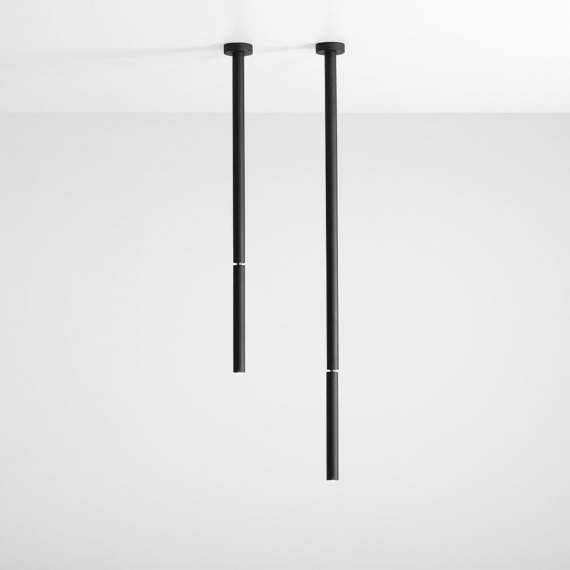 Lampa sufitowa Stick czarna Aldex | Minimalistyczny design