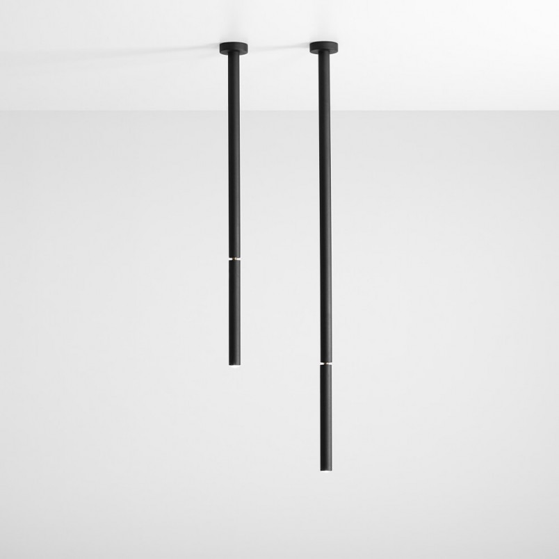 Lampa sufitowa Stick czarna Aldex | Minimalistyczny design