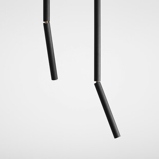 Lampa sufitowa Stick czarna Aldex | Minimalistyczny design