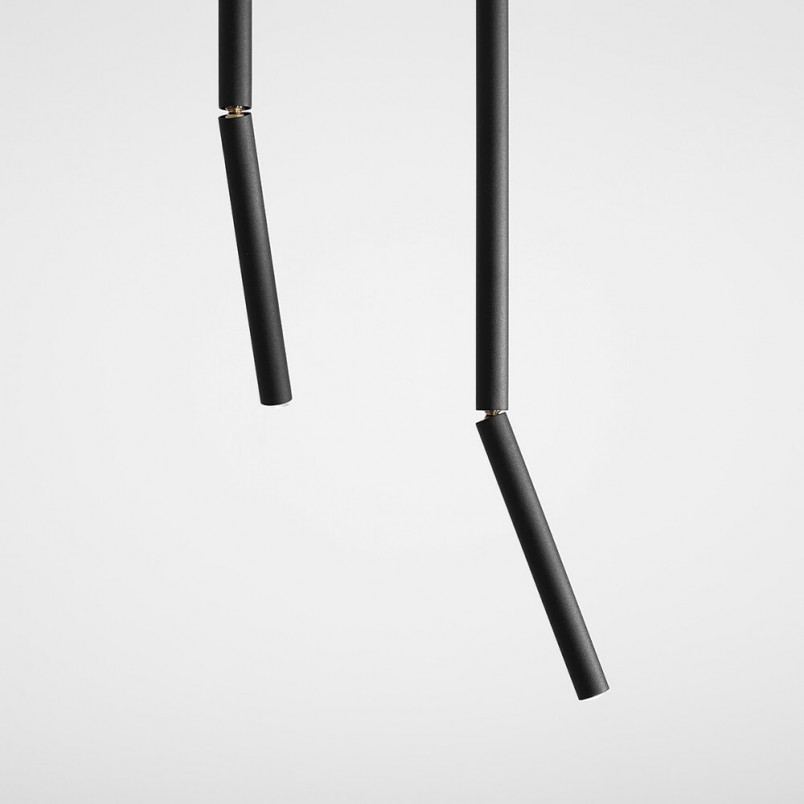 Lampa sufitowa Stick czarna Aldex | Minimalistyczny design