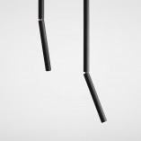 Lampa sufitowa Stick czarna Aldex | Minimalistyczny design