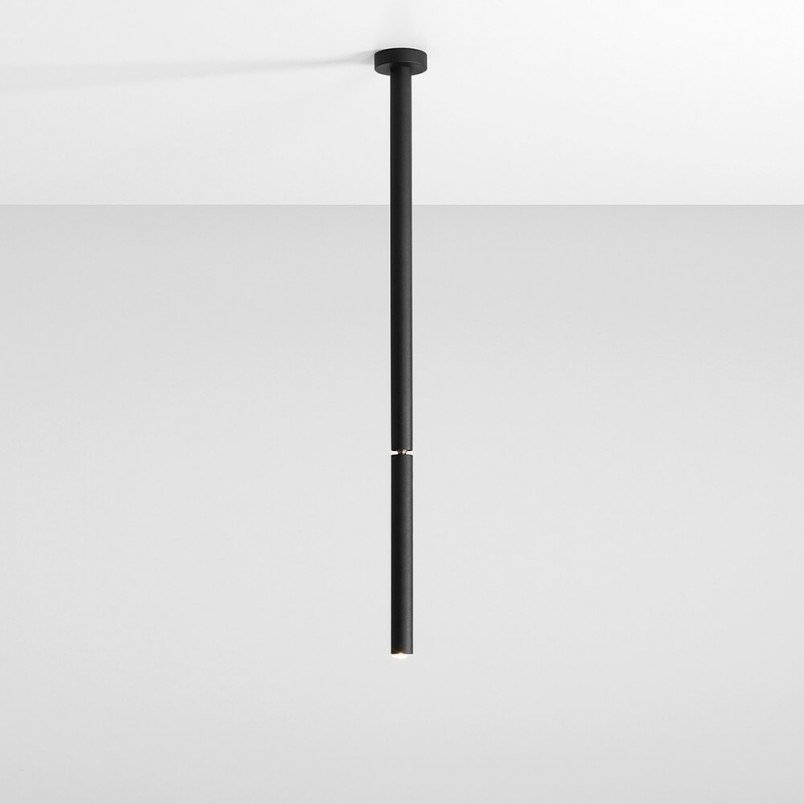 Lampa Sufitowa Stick Aldex | Minimalistyczny Design, Czarna