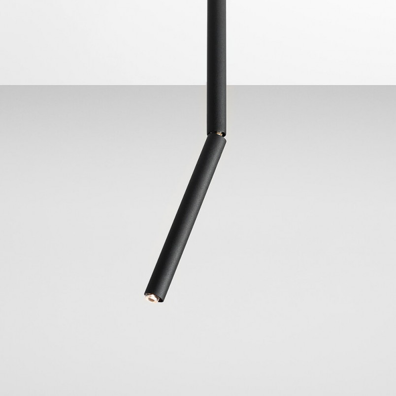 Lampa Sufitowa Stick Aldex | Minimalistyczny Design, Czarna