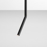 Lampa Sufitowa Stick Aldex | Minimalistyczny Design, Czarna