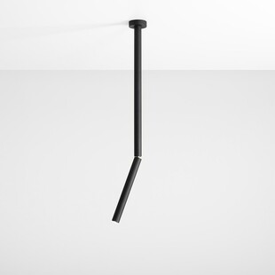 Lampa Sufitowa Stick Aldex | Minimalistyczny Design, Czarna