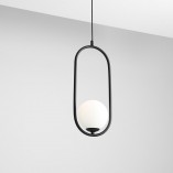 Lampa Wisząca Riva Black Aldex | Szkło, Design | Kup Online