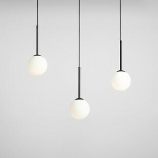Lampa wisząca Bosso Black III - 3 szkła, Aldex