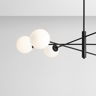 Lampa Sufitowa Szklane Kule Homme Black VI - Aldex