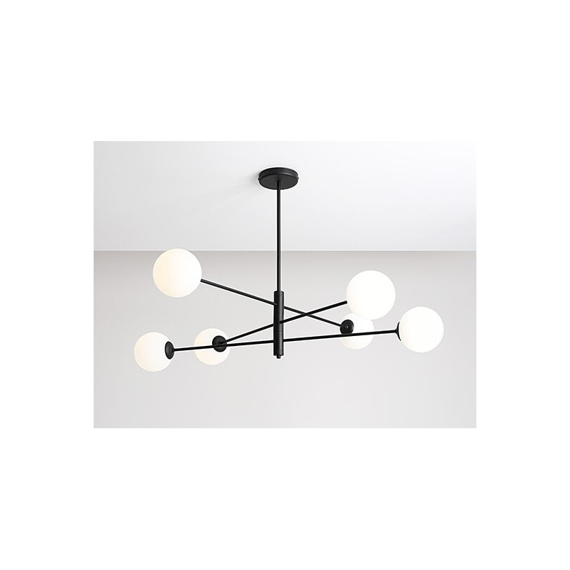 Lampa Sufitowa Szklane Kule Homme Black VI - Aldex
