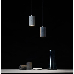 Lampa Betonowa Wisząca Kalla LoftLight | Szara, Loftowa