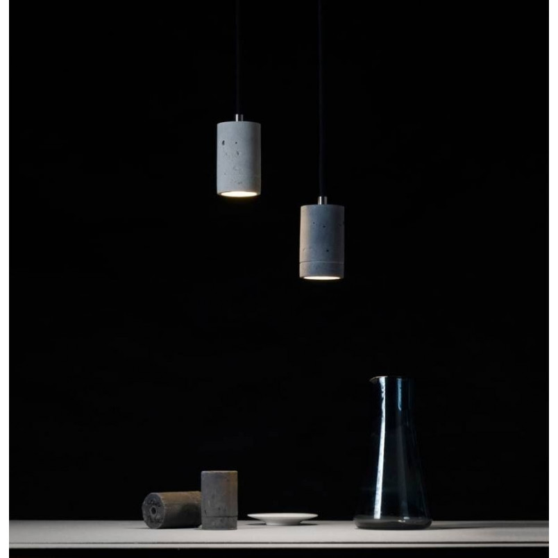 Lampa Betonowa Wisząca Kalla LoftLight | Szara, Loftowa