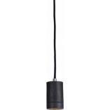 Lampa betonowa wisząca Kalla LoftLight | Czarna tuba GU10