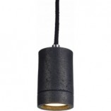Lampa betonowa wisząca Kalla LoftLight | Czarna tuba GU10