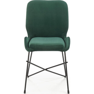Krzesło welurowe K454 zielone Halmar | Nowoczesny design
