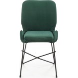 Krzesło welurowe K454 zielone Halmar | Nowoczesny design