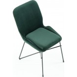 Krzesło welurowe K454 zielone Halmar | Nowoczesny design