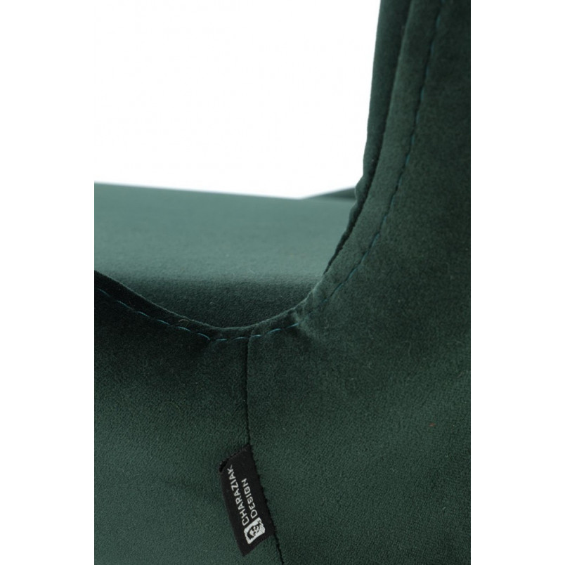 Krzesło welurowe K454 zielone Halmar | Nowoczesny design