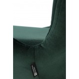 Krzesło welurowe K454 zielone Halmar | Nowoczesny design