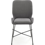 Krzesło welurowe szare Halmar K454 - Nowoczesny design