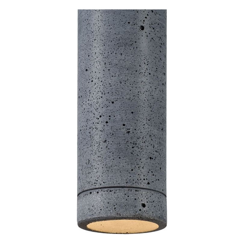 Lampa Betonowa Wisząca Kalla LoftLight | Szara, GU10