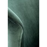 Krzesło welurowe zielone K458 Halmar | Nowoczesny design