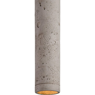 Lampa Betonowa Wisząca Kalla LoftLight | Szara, Loft, GU10