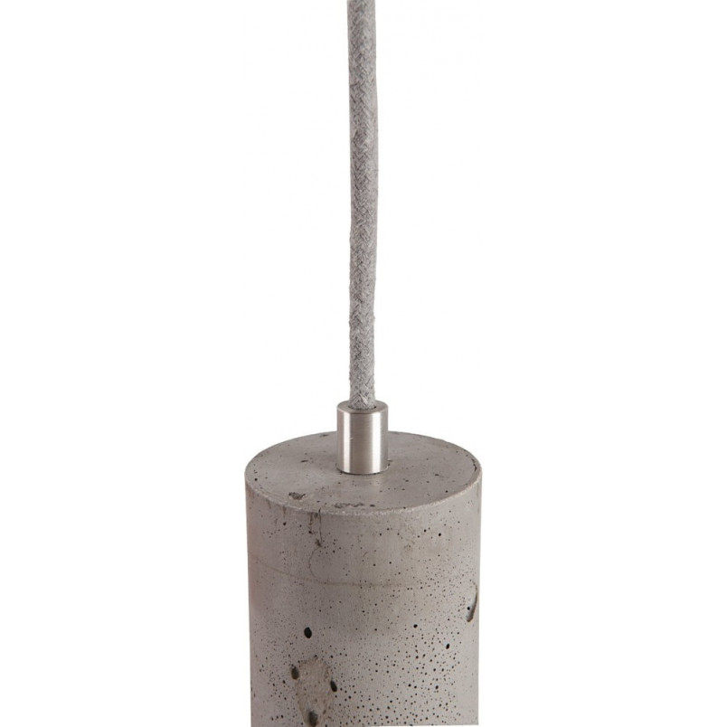 Lampa Betonowa Wisząca Kalla LoftLight | Szara, Loft, GU10
