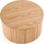 Stolik drewniany Woody Halmar 80cm - Naturalny Design