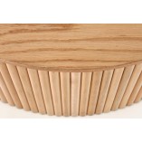 Stolik drewniany Woody Halmar 80cm - Naturalny Design