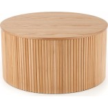Stolik drewniany Woody Halmar 80cm - Naturalny Design