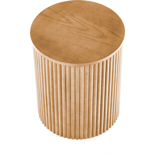 Stolik boczny Woody | Halmar - Naturalne drewno, styl boho
