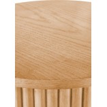 Stolik boczny Woody | Halmar - Naturalne drewno, styl boho