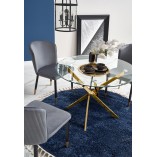Stół szklany glamour Raymond 100cm - Halmar | Cena 599 PLN