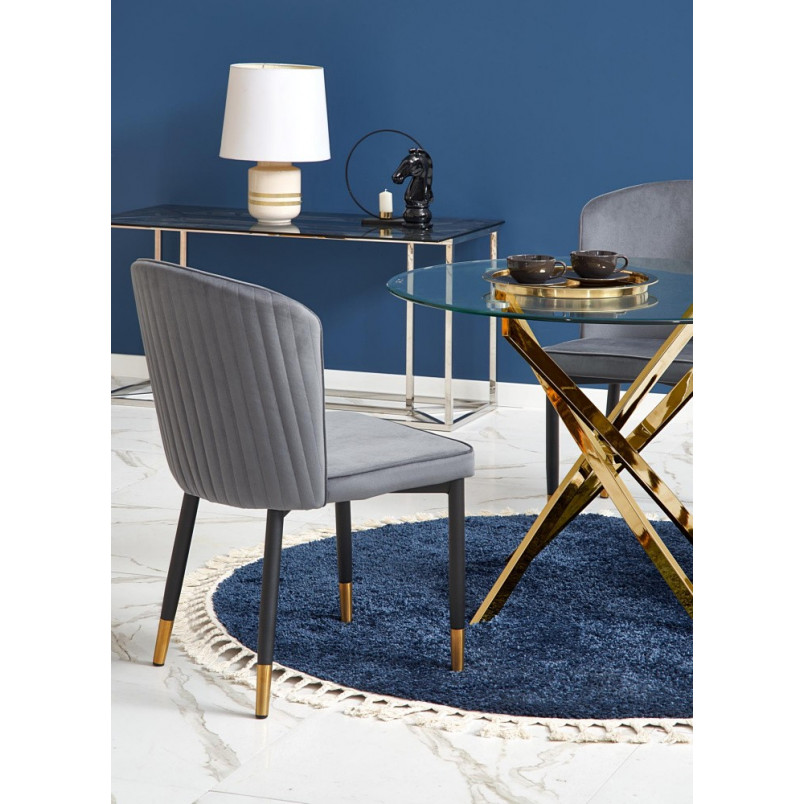 Stół szklany glamour Raymond 100cm - Halmar | Cena 599 PLN