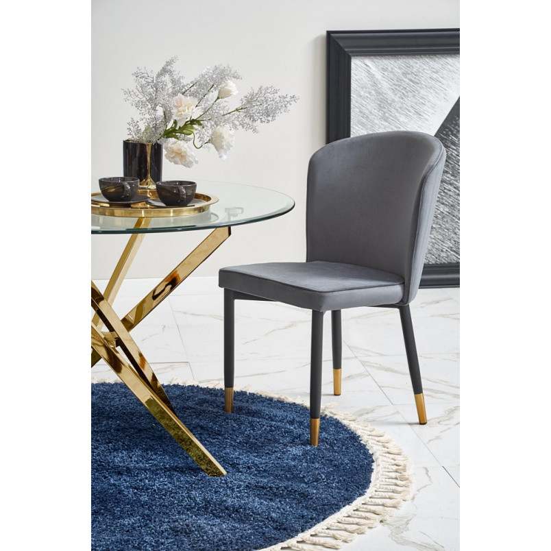 Stół szklany glamour Raymond 100cm - Halmar | Cena 599 PLN