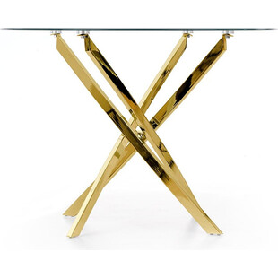 Stół szklany glamour Raymond 100cm - Halmar | Cena 599 PLN