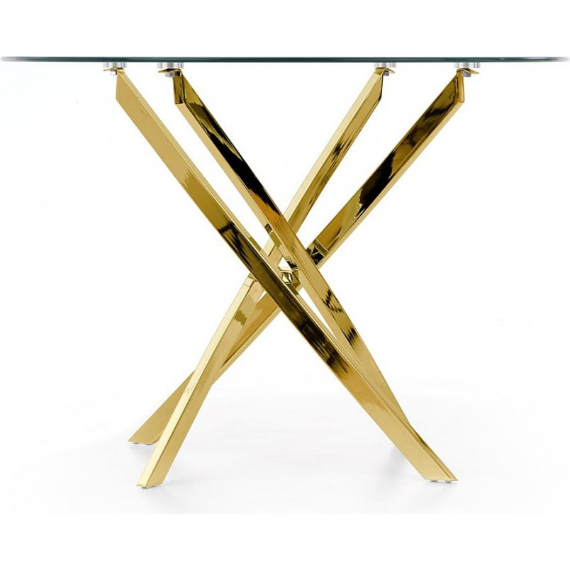 Stół szklany glamour Raymond 100cm - Halmar | Cena 599 PLN