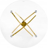 Stół szklany glamour Raymond 100cm - Halmar | Cena 599 PLN