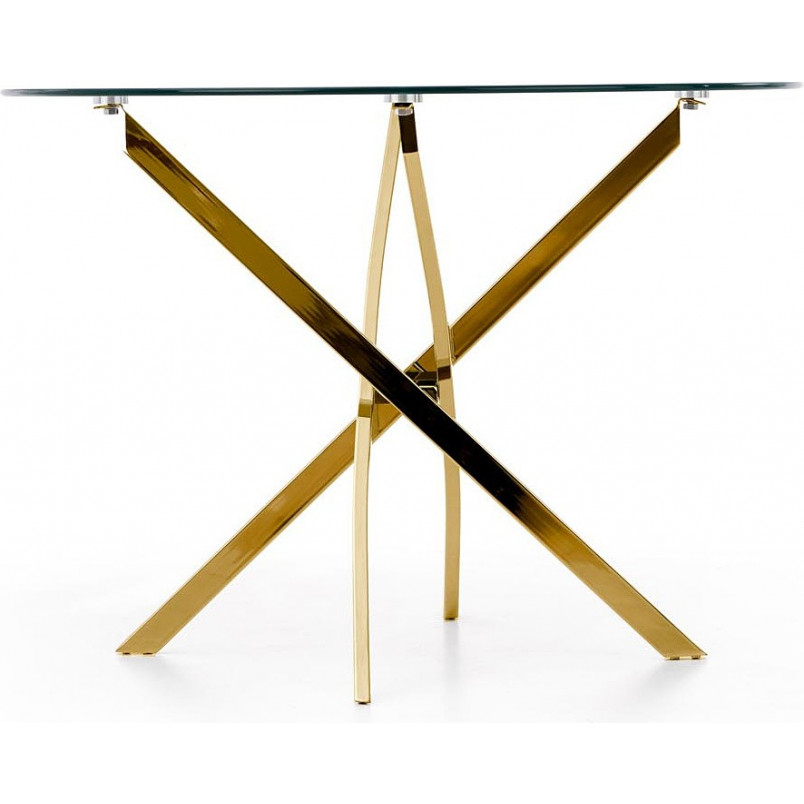 Stół szklany glamour Raymond 100cm - Halmar | Cena 599 PLN