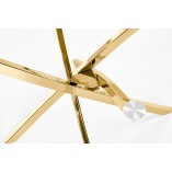 Stół szklany glamour Raymond 100cm - Halmar | Cena 599 PLN