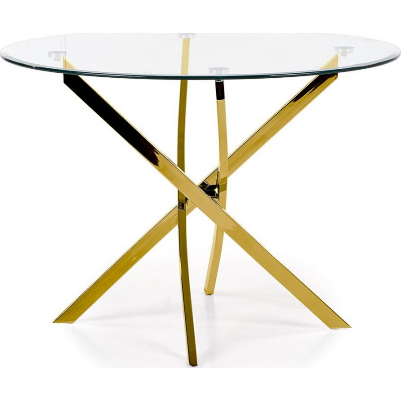 Stół szklany glamour Raymond 100cm - Halmar | Cena 599 PLN
