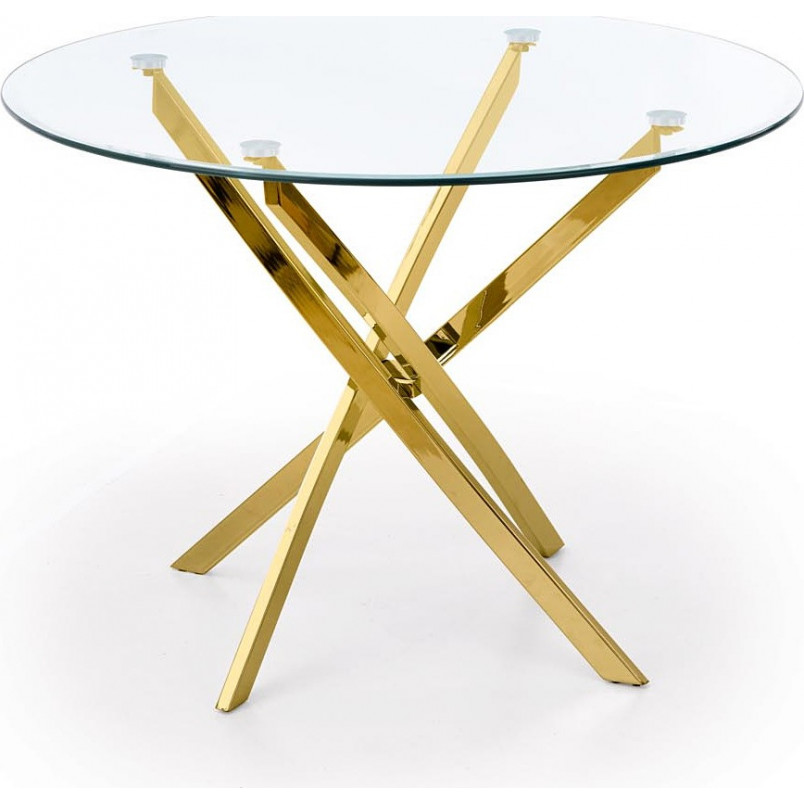 Stół szklany glamour Raymond 100cm - Halmar | Cena 599 PLN
