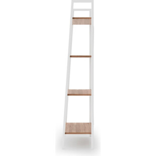 Regał Narvik 2 Halmar | Skandynawski, 148cm, Dąb/Biały