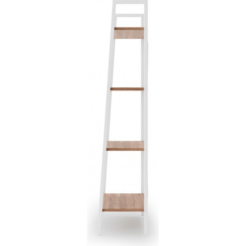 Regał Narvik 2 Halmar | Skandynawski, 148cm, Dąb/Biały