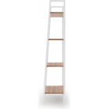 Regał Narvik 2 Halmar | Skandynawski, 148cm, Dąb/Biały