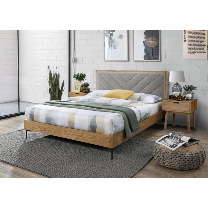 Łóżko Margarita 160x200 Halmar: Skandynawski Design, Komfort i Funkcjonalność