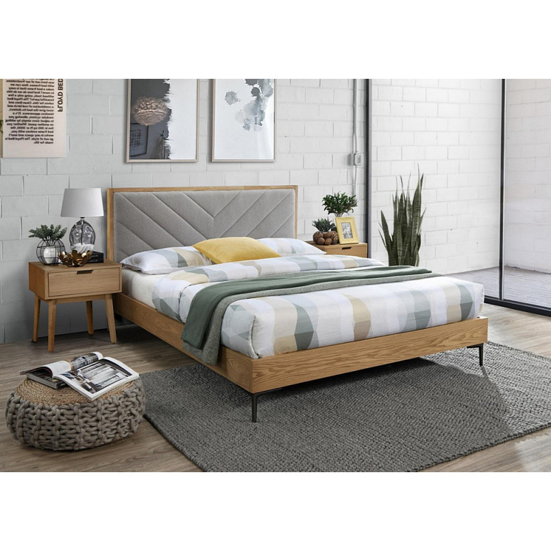 Łóżko Margarita 160x200 Halmar: Skandynawski Design, Komfort i Funkcjonalność