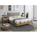 Łóżko Margarita 160x200 Halmar: Skandynawski Design, Komfort i Funkcjonalność